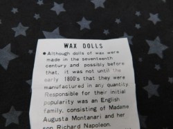 wax baby doll box main paper a